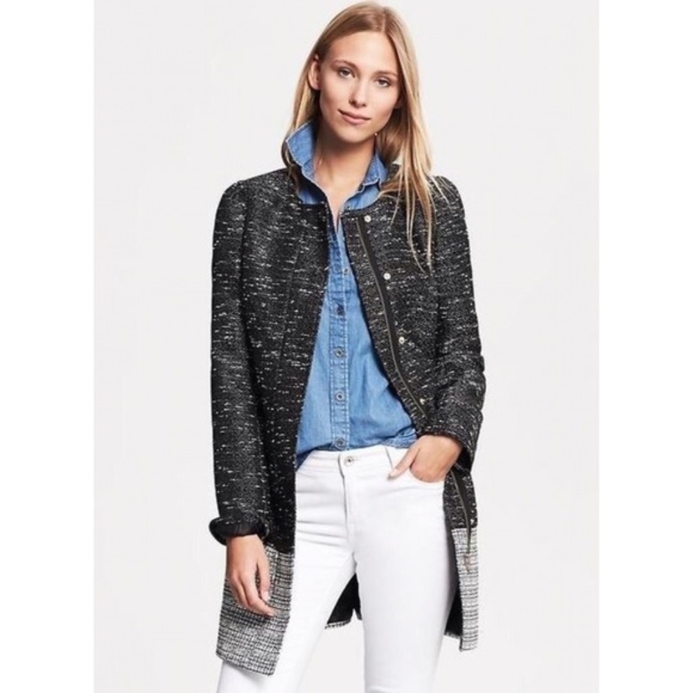 Banana Republic Tweed Coat (xs)